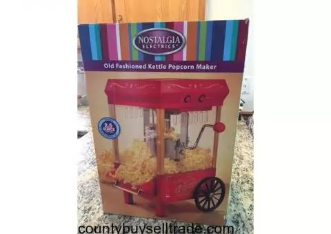 Brand New Old Fashioned Kettle Popcorn Maker